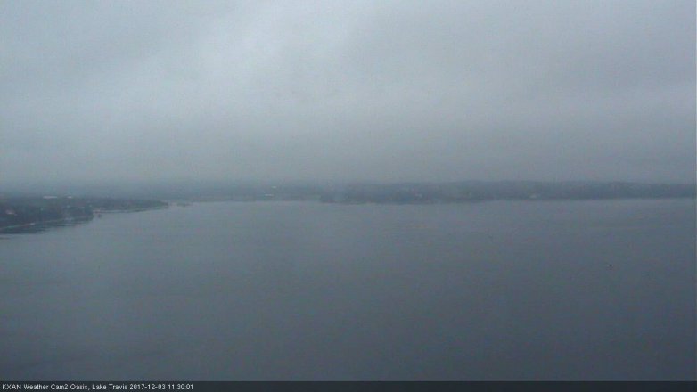 Lake Travis webcam, December 3, 2017 10:35 AM CT
