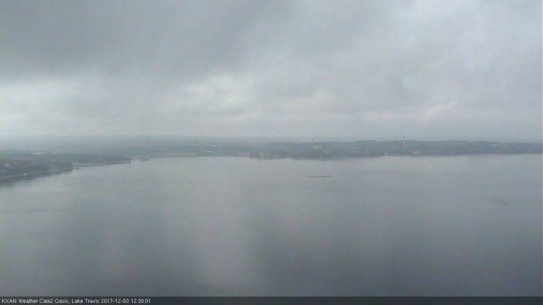 Lake Travis webcam, December 3, 2017 11:55 AM CT