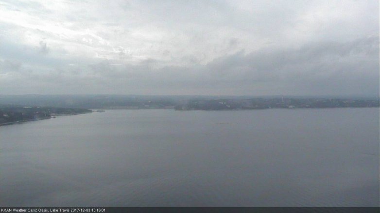 Lake Travis webcam, December 3, 2017 12:35 PM CT