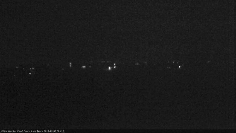 Lake Travis webcam, December 5, 2017 12:00 AM CT