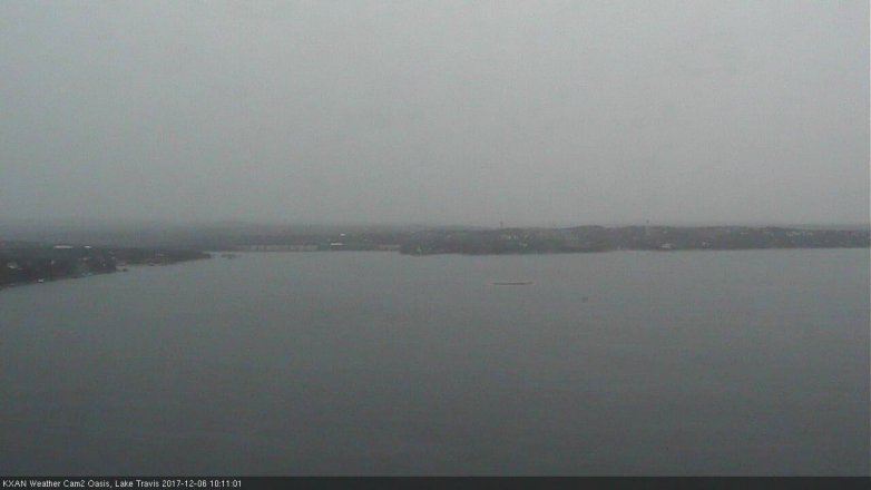 Lake Travis webcam, December 6, 2017 9:35 AM CT
