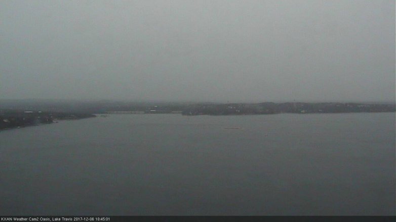 Lake Travis webcam, December 6, 2017 9:55 AM CT