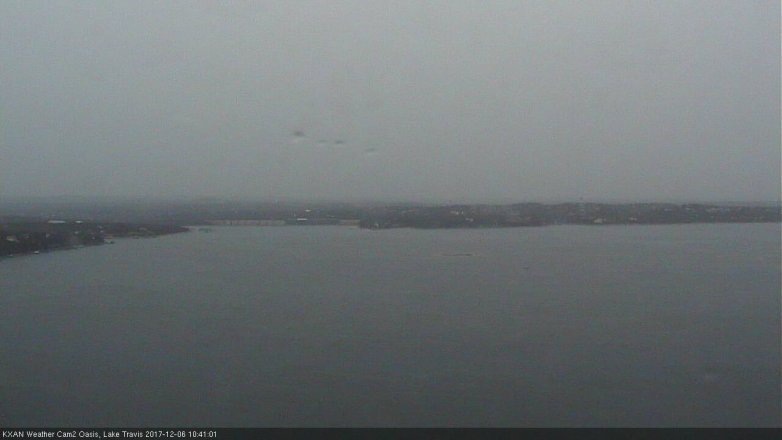 Lake Travis webcam, December 6, 2017 10:10 AM CT