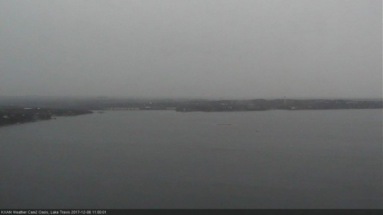 Lake Travis webcam, December 6, 2017 10:30 AM CT