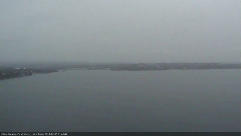Lake Travis webcam, December 6, 2017 11:15 AM CT