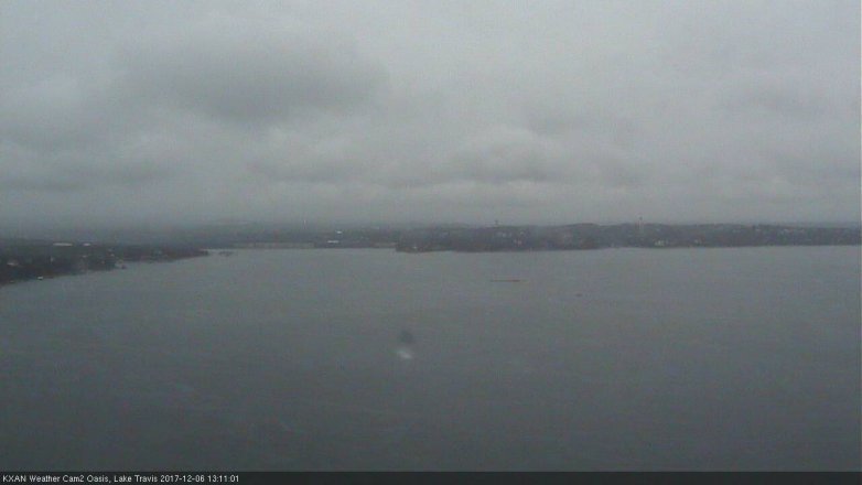 Lake Travis webcam, December 6, 2017 12:35 PM CT