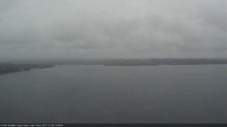 Lake Travis webcam, December 6, 2017 12:55 PM CT