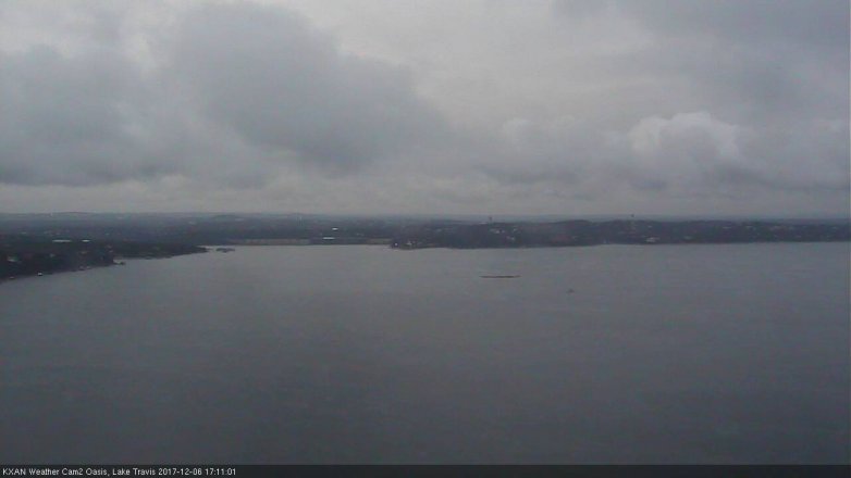 Lake Travis webcam, December 6, 2017 4:30 PM CT