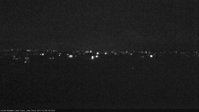 Lake Travis webcam, December 6, 2017 5:25 PM CT