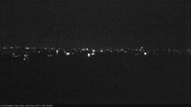Lake Travis webcam, December 6, 2017 6:10 PM CT