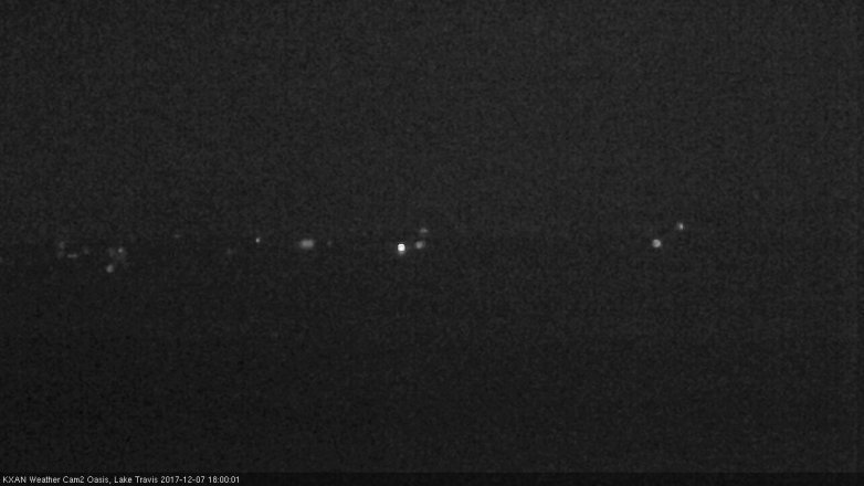 Lake Travis webcam, December 7, 2017 5:05 PM CT