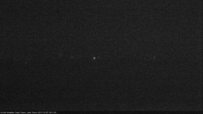 Lake Travis webcam, December 7, 2017 5:35 PM CT