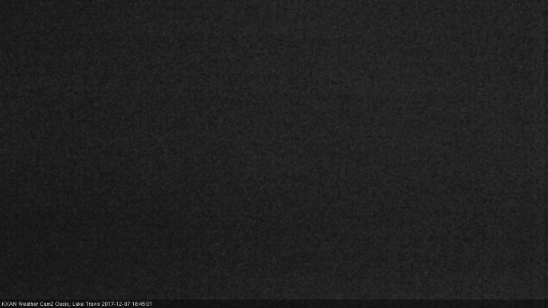 Lake Travis webcam, December 7, 2017 5:50 PM CT