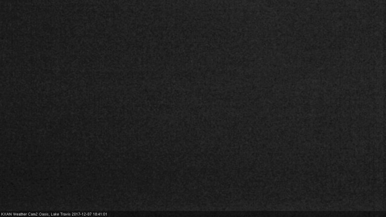 Lake Travis webcam, December 7, 2017 6:10 PM CT