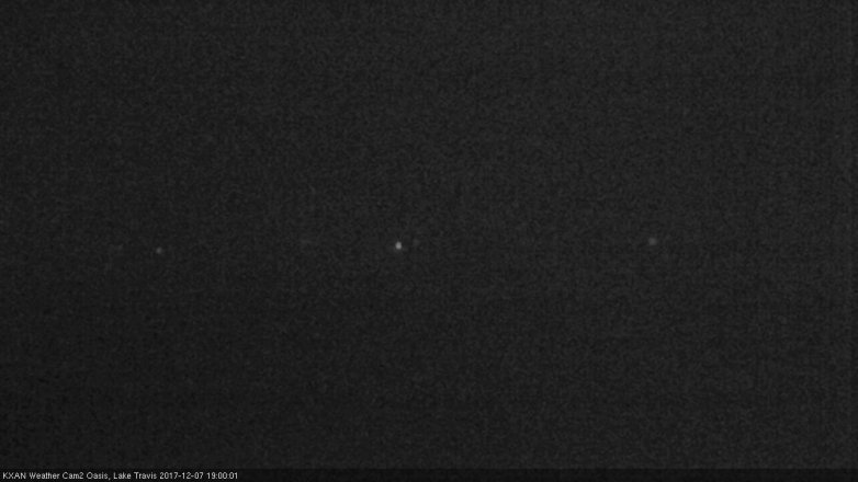 Lake Travis webcam, December 7, 2017 6:15 PM CT