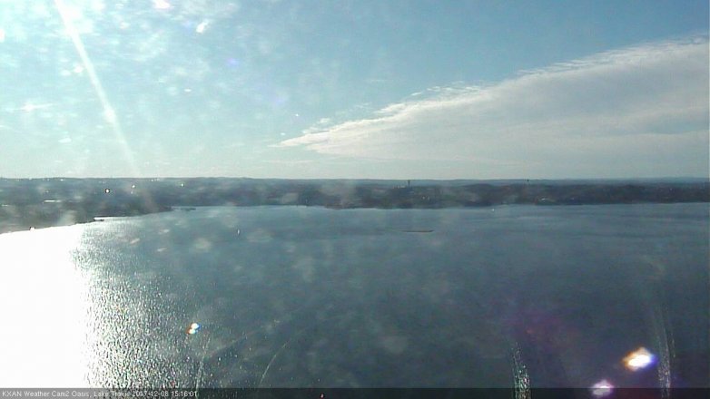 Lake Travis webcam, December 8, 2017 2:25 PM CT