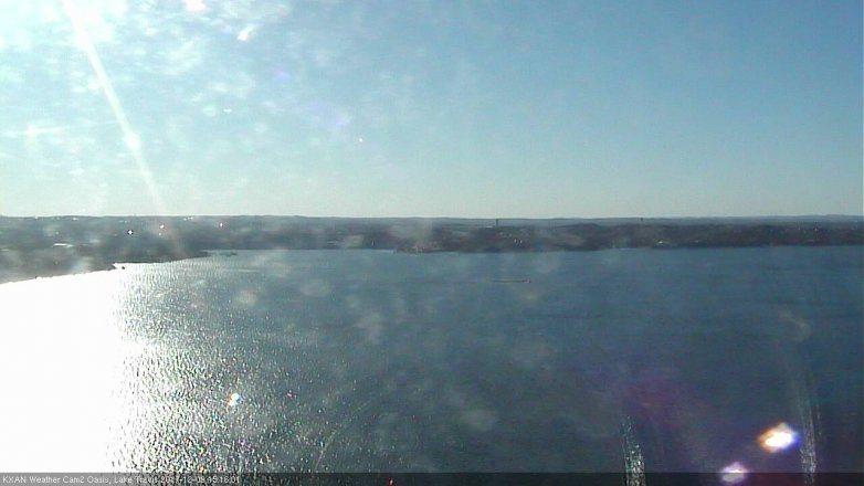 Lake Travis webcam, December 9, 2017 2:25 PM CT