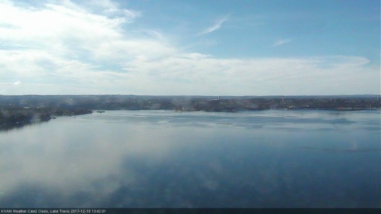 Lake Travis webcam, December 10, 2017 12:55 PM CT