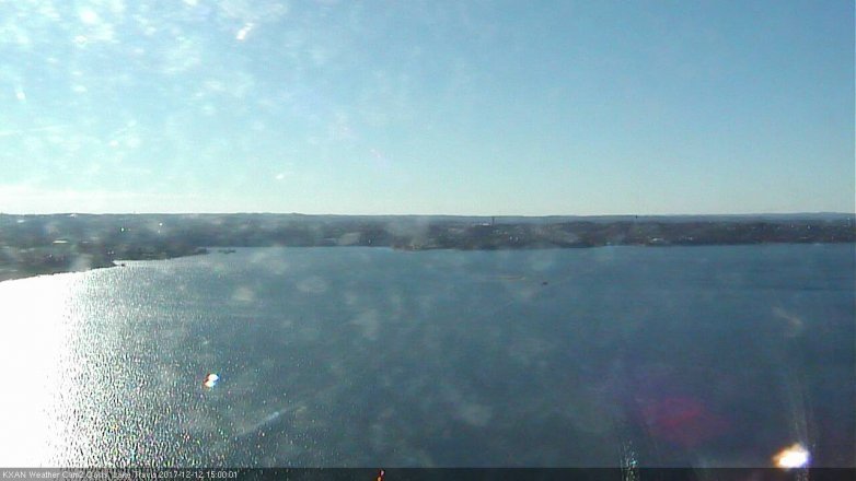 Lake Travis webcam, December 12, 2017 2:20 PM CT