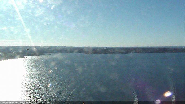 Lake Travis webcam, December 12, 2017 2:40 PM CT