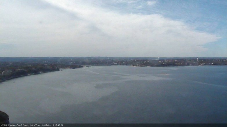 Lake Travis webcam, December 13, 2017 11:45 AM CT