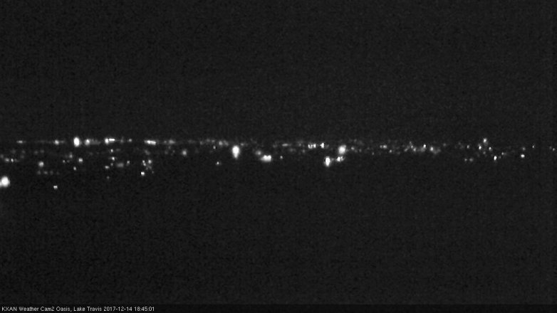 Lake Travis webcam, December 14, 2017 6:00 PM CT