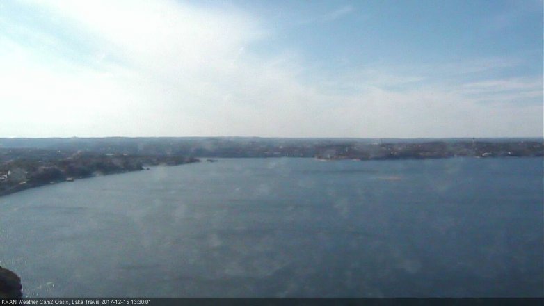 Lake Travis webcam, December 15, 2017 12:50 PM CT