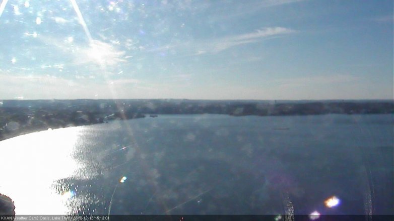 Lake Travis webcam, December 15, 2017 2:35 PM CT