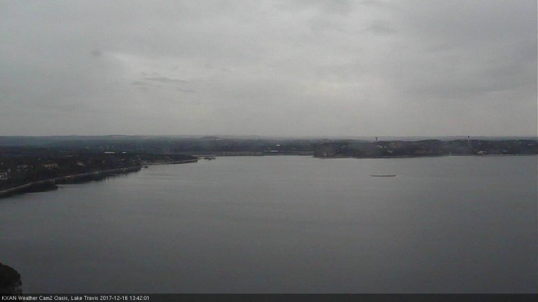 Lake Travis webcam, December 16, 2017 12:55 PM CT
