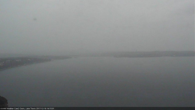 Lake Travis webcam, December 16, 2017 1:25 PM CT