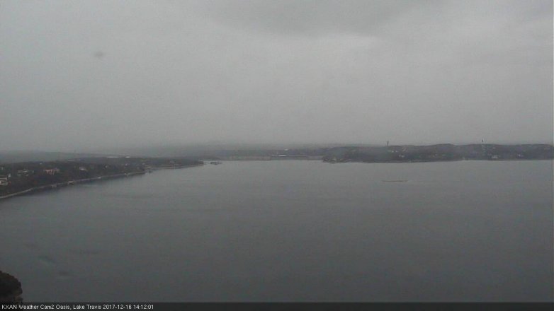 Lake Travis webcam, December 16, 2017 1:30 PM CT