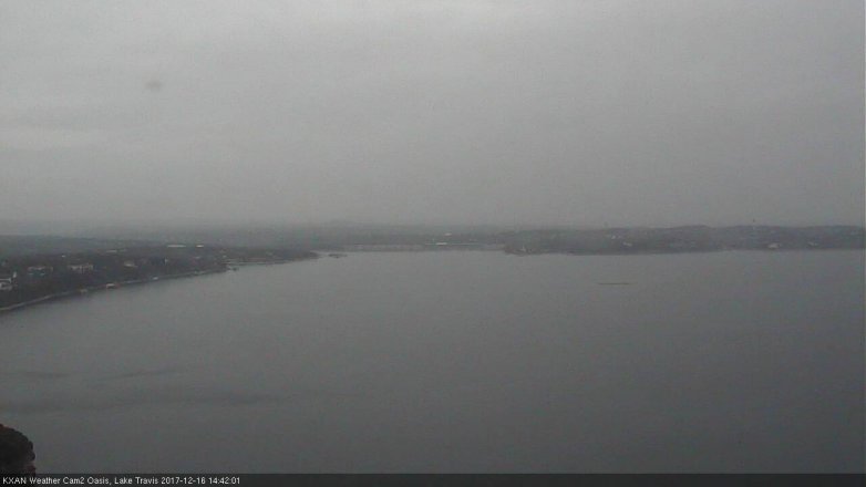 Lake Travis webcam, December 16, 2017 2:00 PM CT