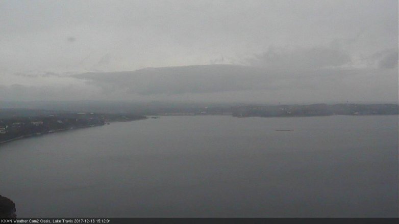 Lake Travis webcam, December 16, 2017 2:30 PM CT