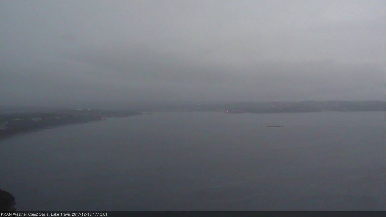 Lake Travis webcam, December 16, 2017 4:30 PM CT