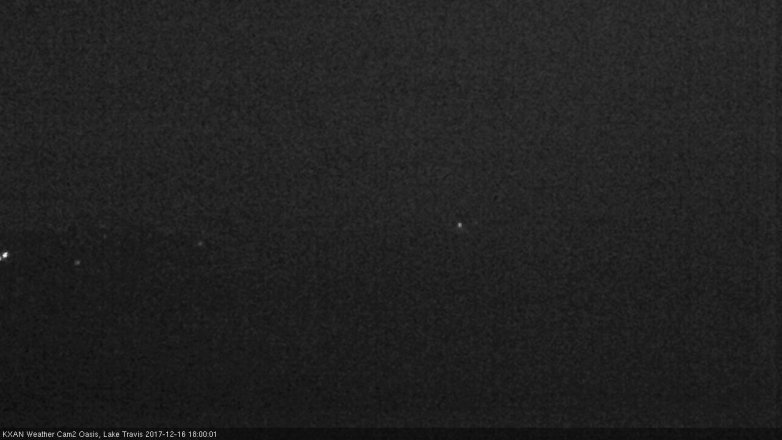 Lake Travis webcam, December 16, 2017 5:20 PM CT