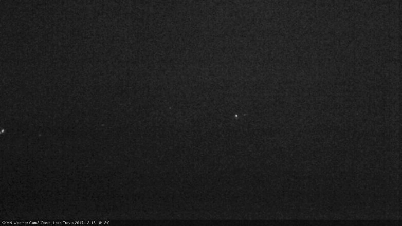 Lake Travis webcam, December 16, 2017 5:35 PM CT
