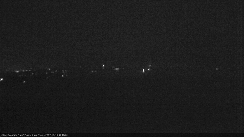 Lake Travis webcam, December 16, 2017 5:45 PM CT