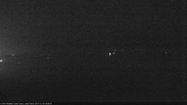 Lake Travis webcam, December 16, 2017 6:15 PM CT