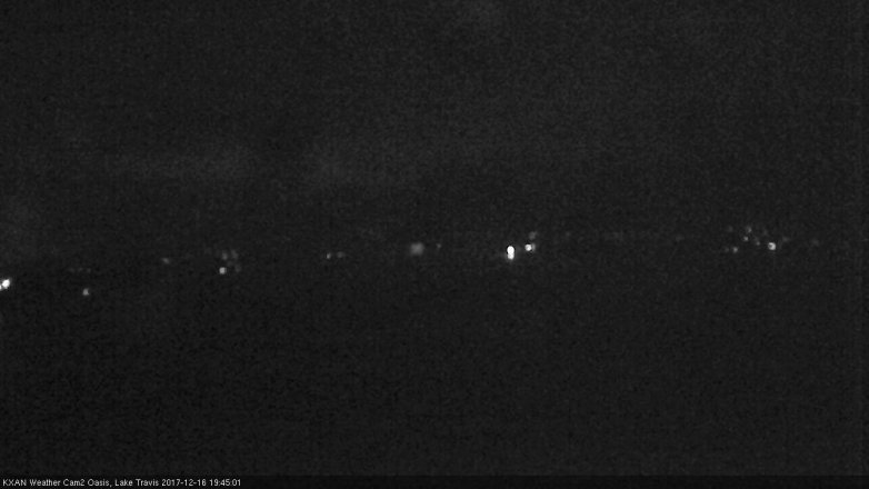 Lake Travis webcam, December 16, 2017 6:55 PM CT