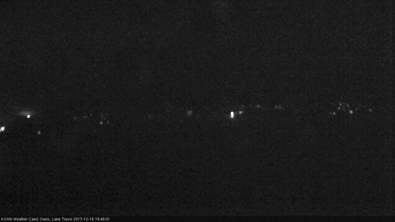 Lake Travis webcam, December 16, 2017 7:15 PM CT