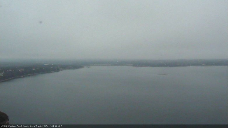Lake Travis webcam, December 17, 2017 10:05 AM CT