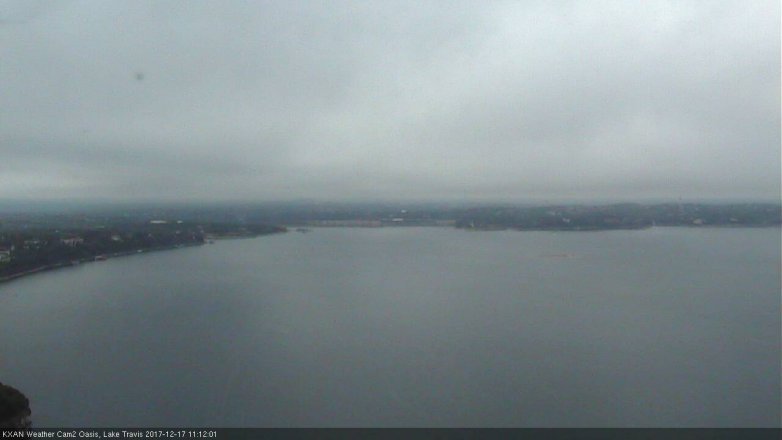 Lake Travis webcam, December 17, 2017 10:15 AM CT