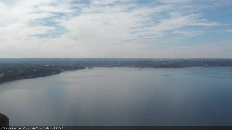 Lake Travis webcam, December 17, 2017 12:25 PM CT