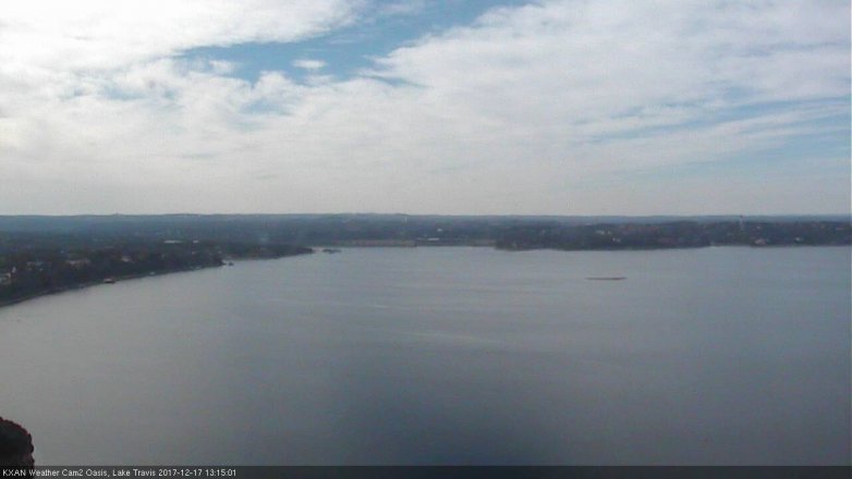 Lake Travis webcam, December 17, 2017 12:35 PM CT