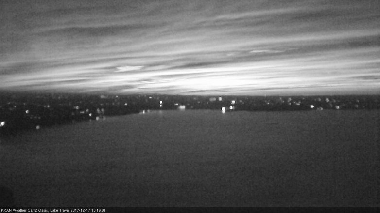 Lake Travis webcam, December 17, 2017 5:35 PM CT