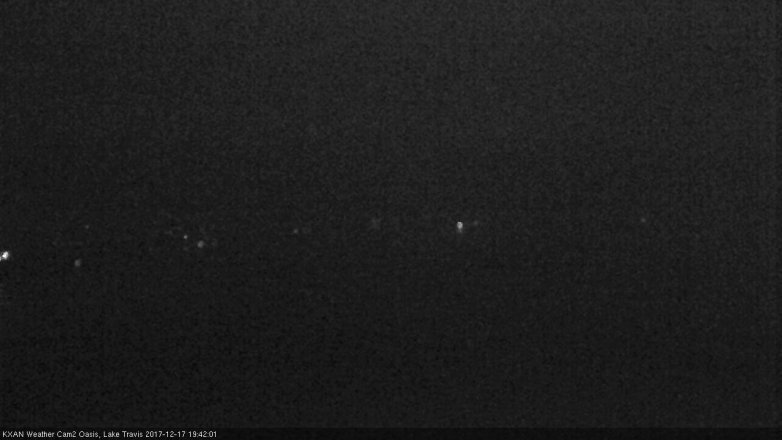 Lake Travis webcam, December 17, 2017 6:50 PM CT
