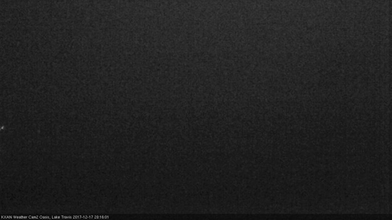 Lake Travis webcam, December 17, 2017 7:25 PM CT