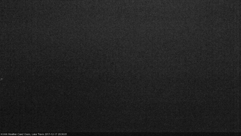 Lake Travis webcam, December 17, 2017 7:35 PM CT
