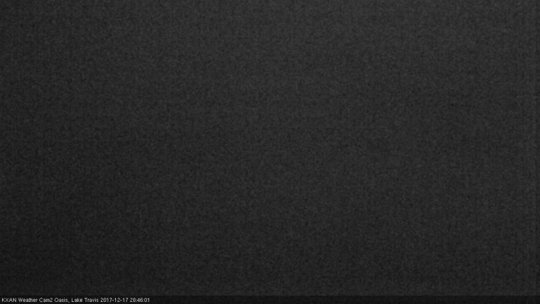 Lake Travis webcam, December 17, 2017 7:50 PM CT