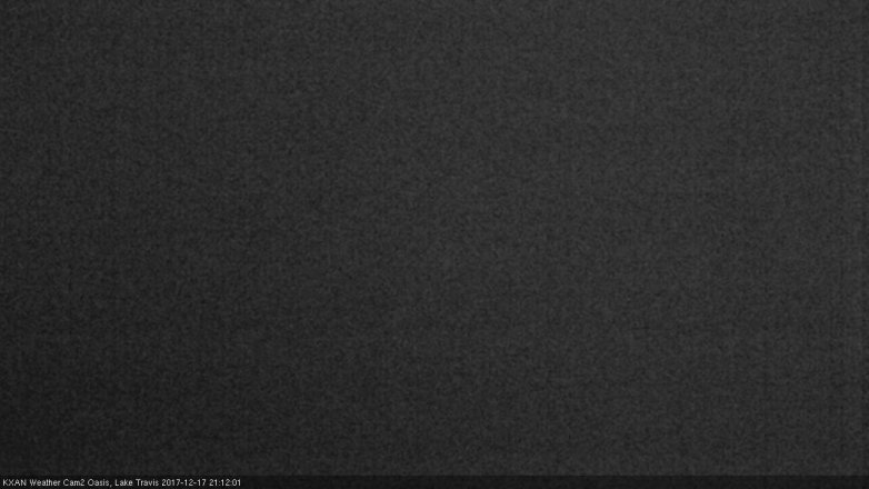 Lake Travis webcam, December 17, 2017 8:25 PM CT